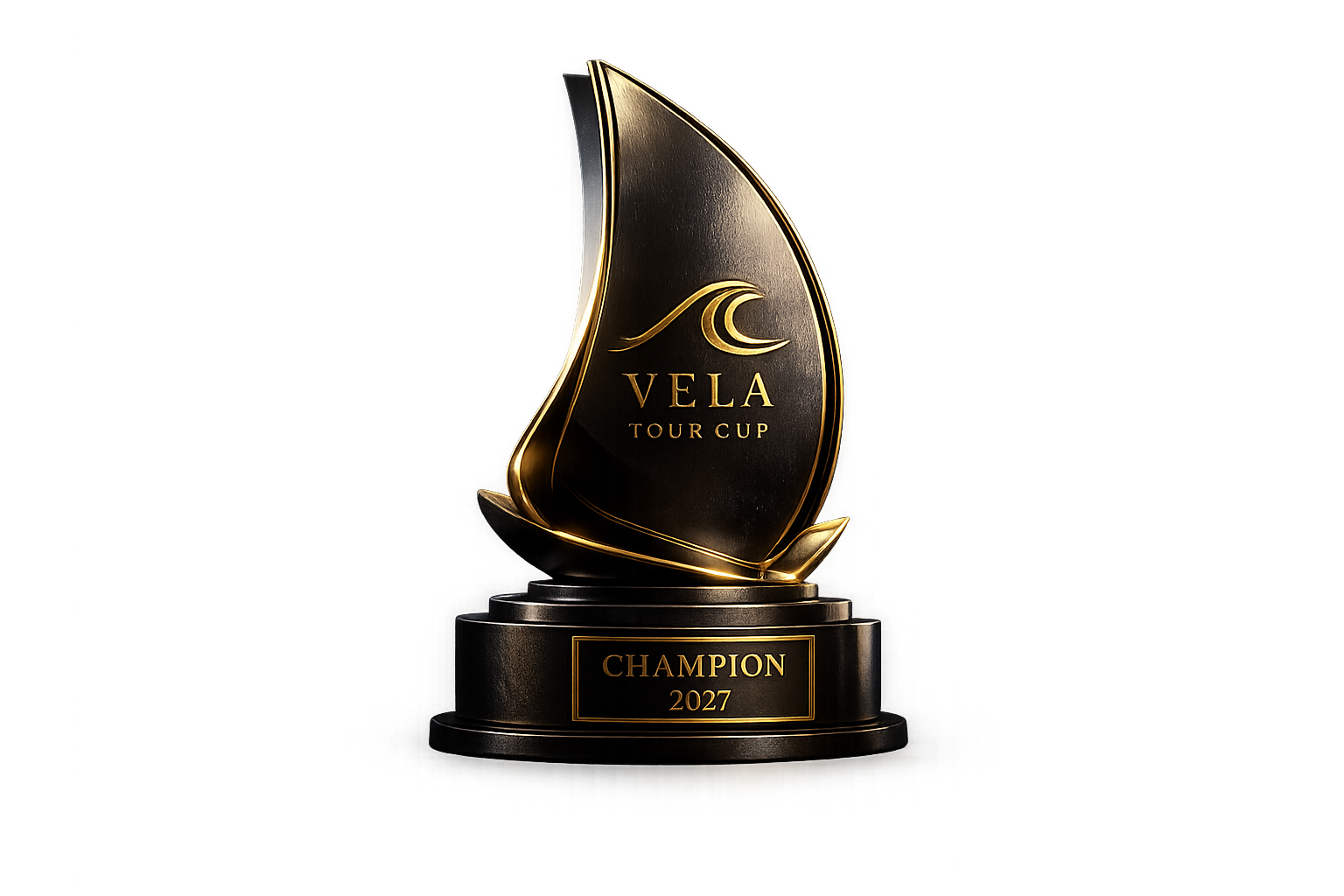 The VELA Tour Cup trophy